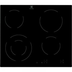 Electrolux Φούρνος Ηλεκτρικός Άνω Πάγκου 65lt 59.4cm EOH3H40BX με Κεραμικές Εστίες EHF6240IOK